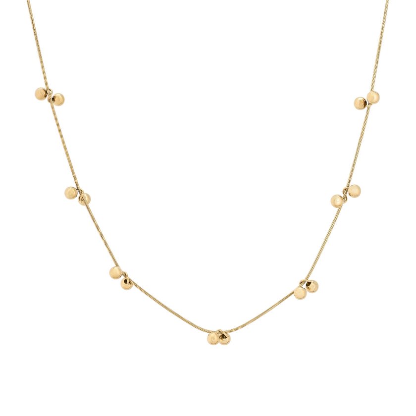 Collar de acero con lunares GB