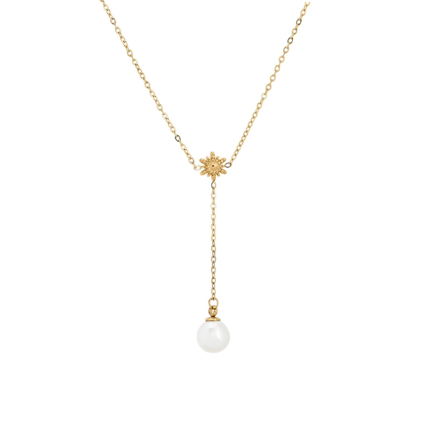 Collier en acier long soleil GB