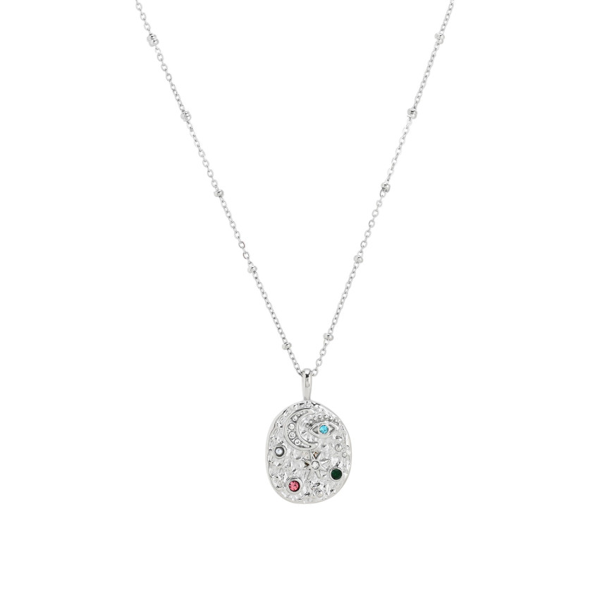 Collier en acier stellaire avec texture GB