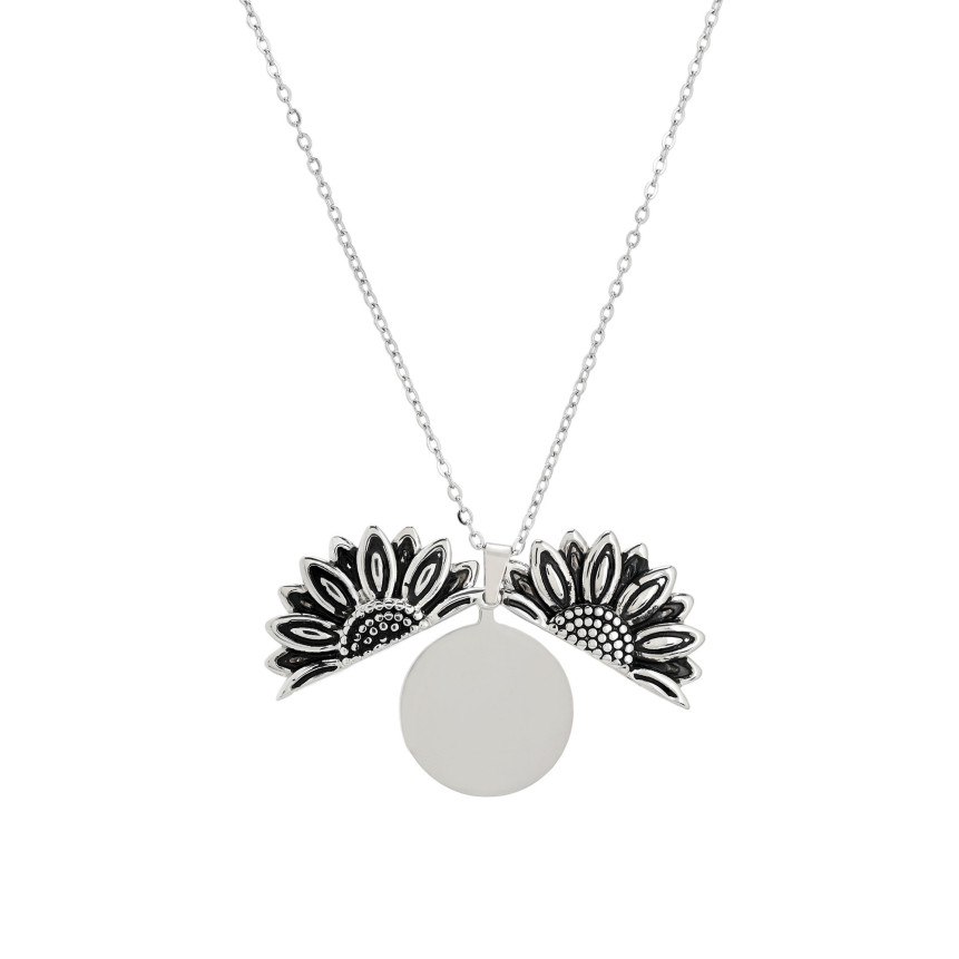 Collier en acier tournesol GB