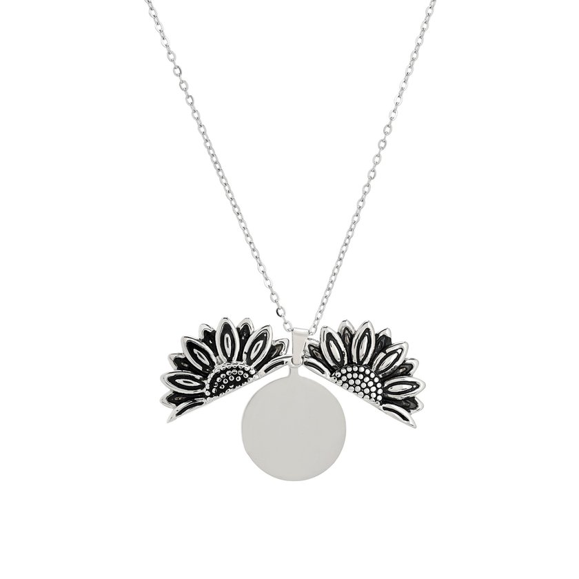 Collier en acier tournesol GB