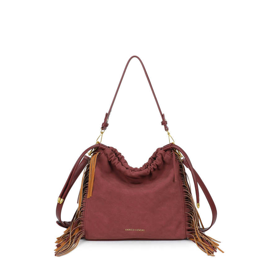 Borsa Shopper con frange
