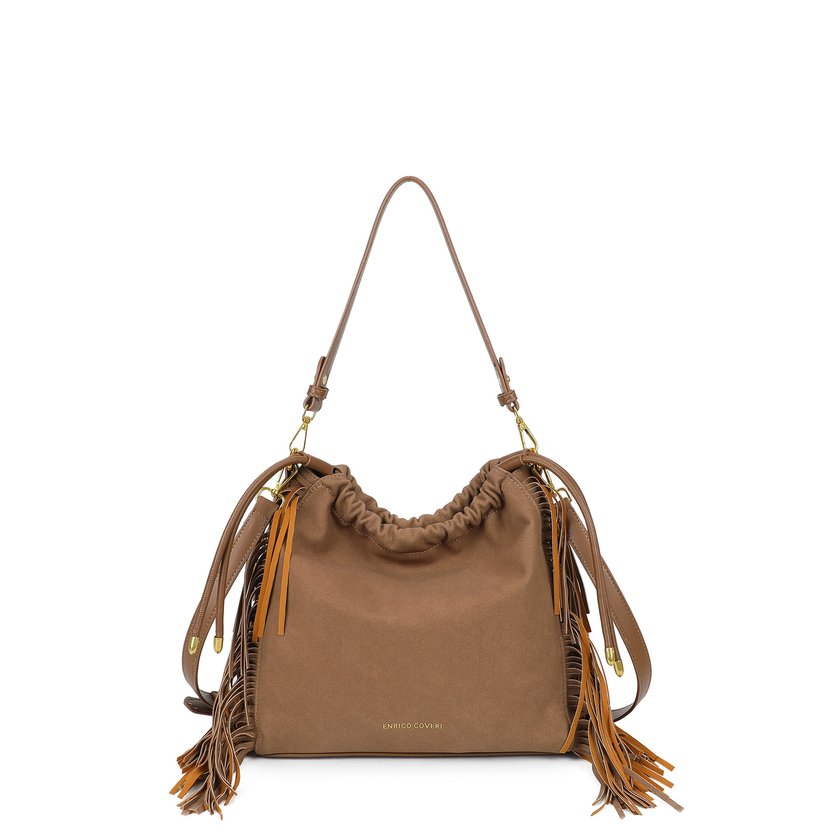 Bolso Shopper con flecos