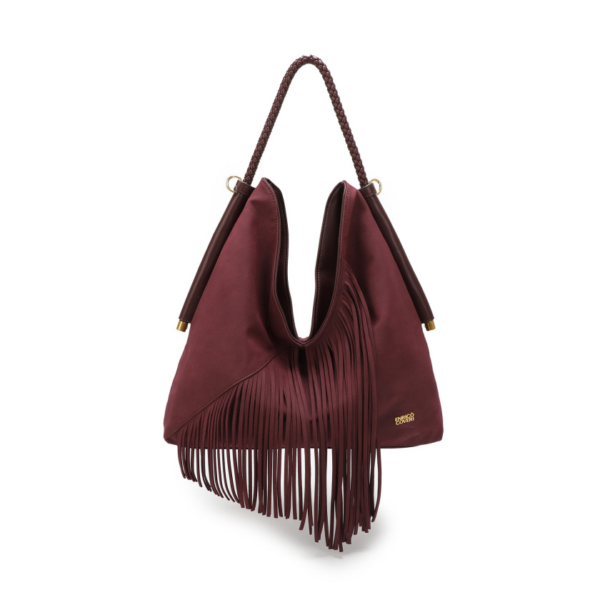 Bolso Shopper con flecos