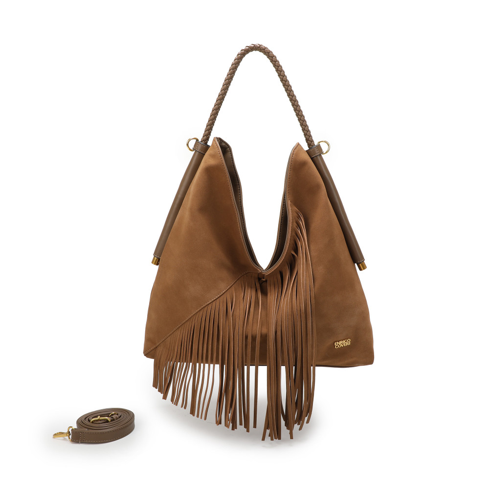 Bolso Shopper con flecos