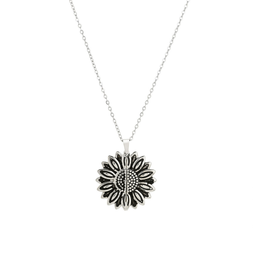 Collier en acier tournesol GB