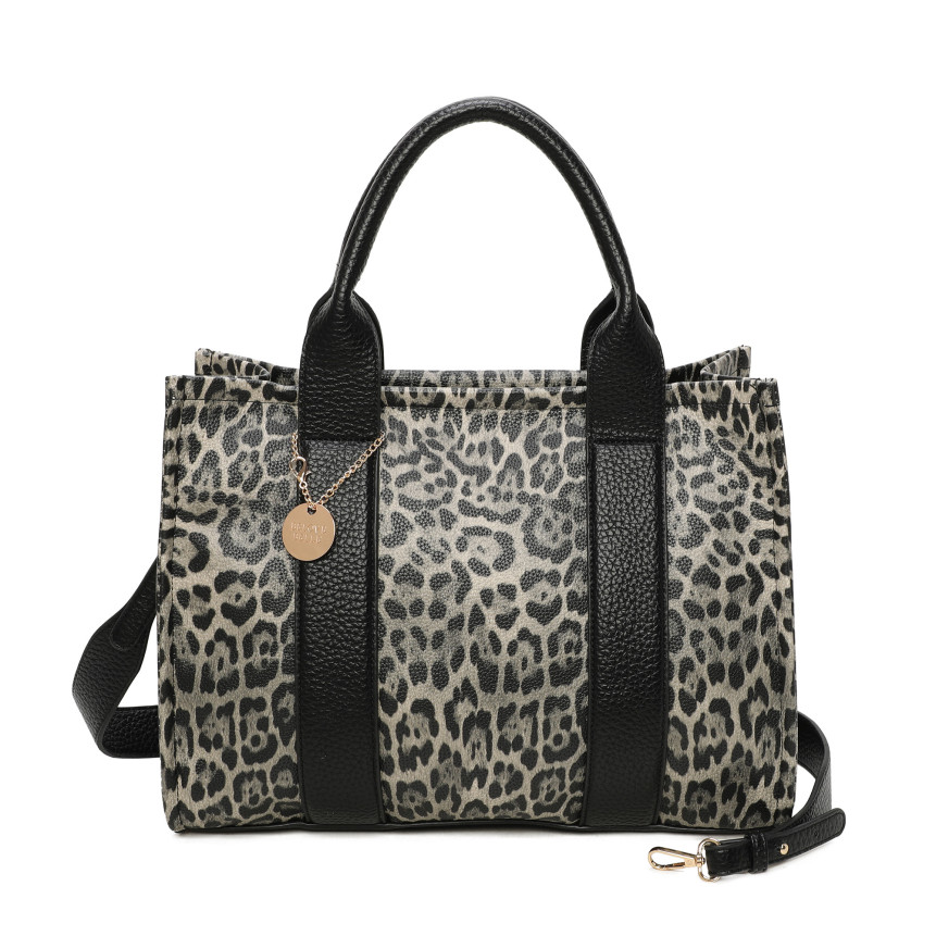 Animal Print Shopper Bag