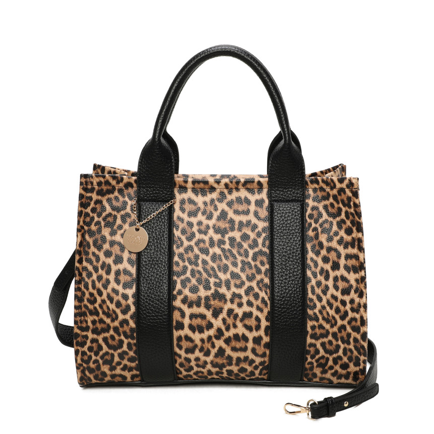 Animal Print Shopper Bag