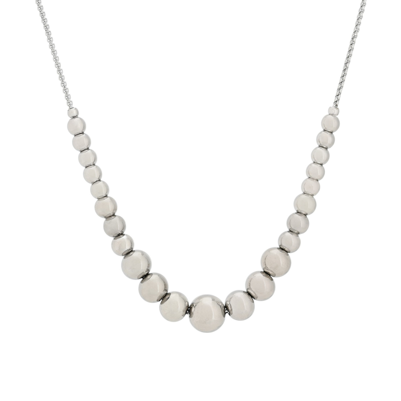 Collar de acero con bolas GB