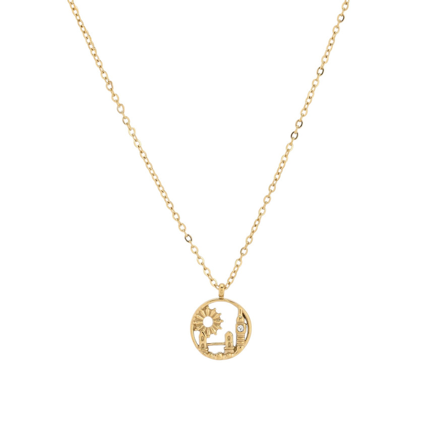 Collar en acero London GB