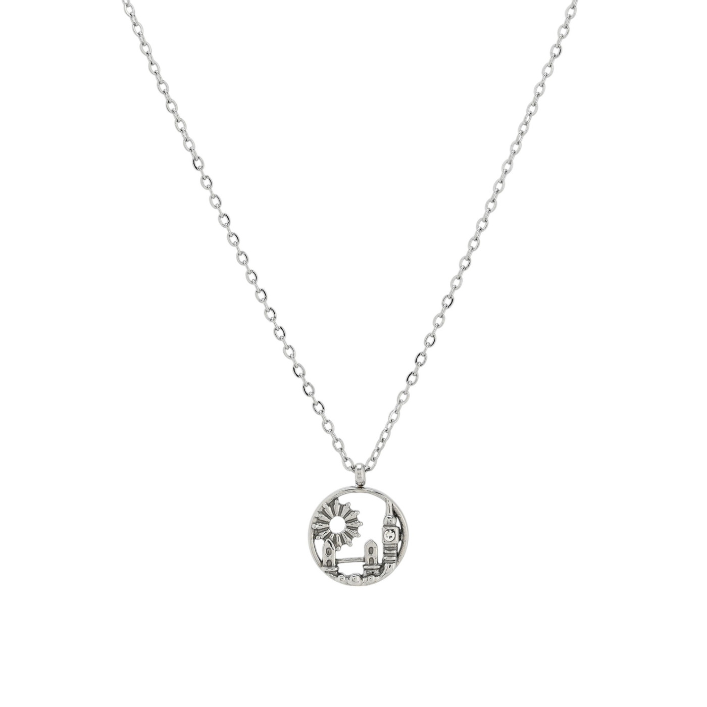 Collier en acier London GB