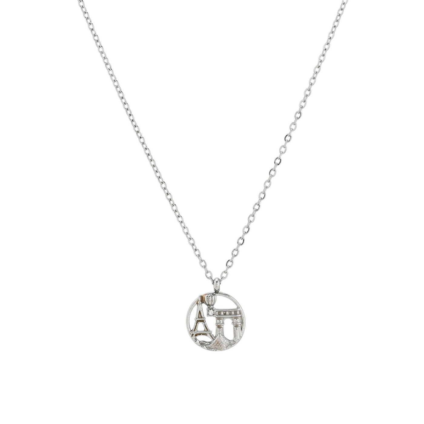 Collier en acier Paris GB