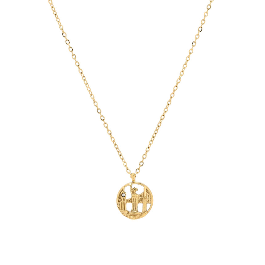 Collier en acier New York  GB