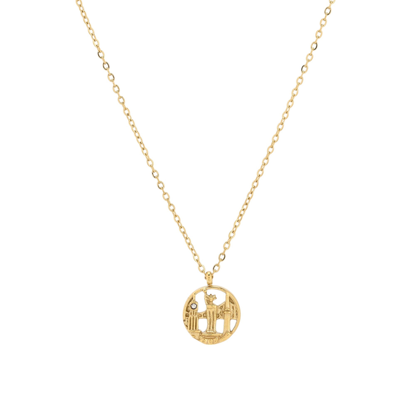 Collier en acier New York GB