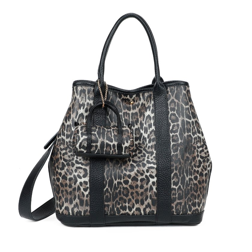 Sac à main Shopper imprimé animal