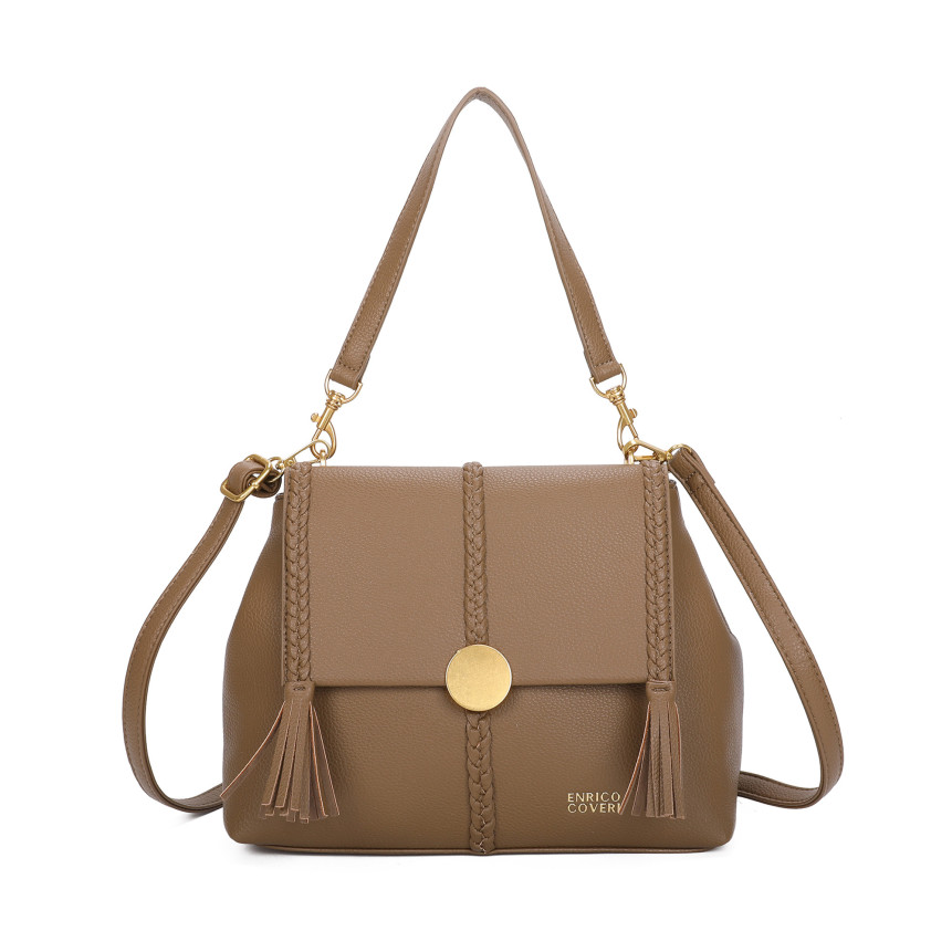 Braided Crossbody Bag