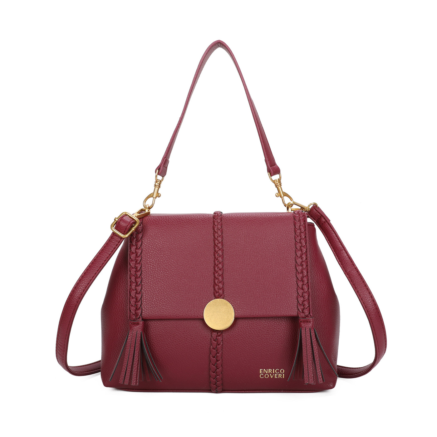 Borsa a tracolla intrecciata