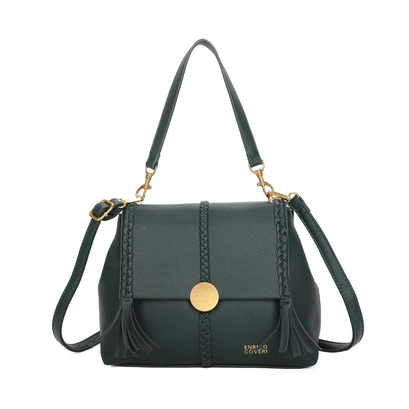 Borsa a tracolla intrecciata