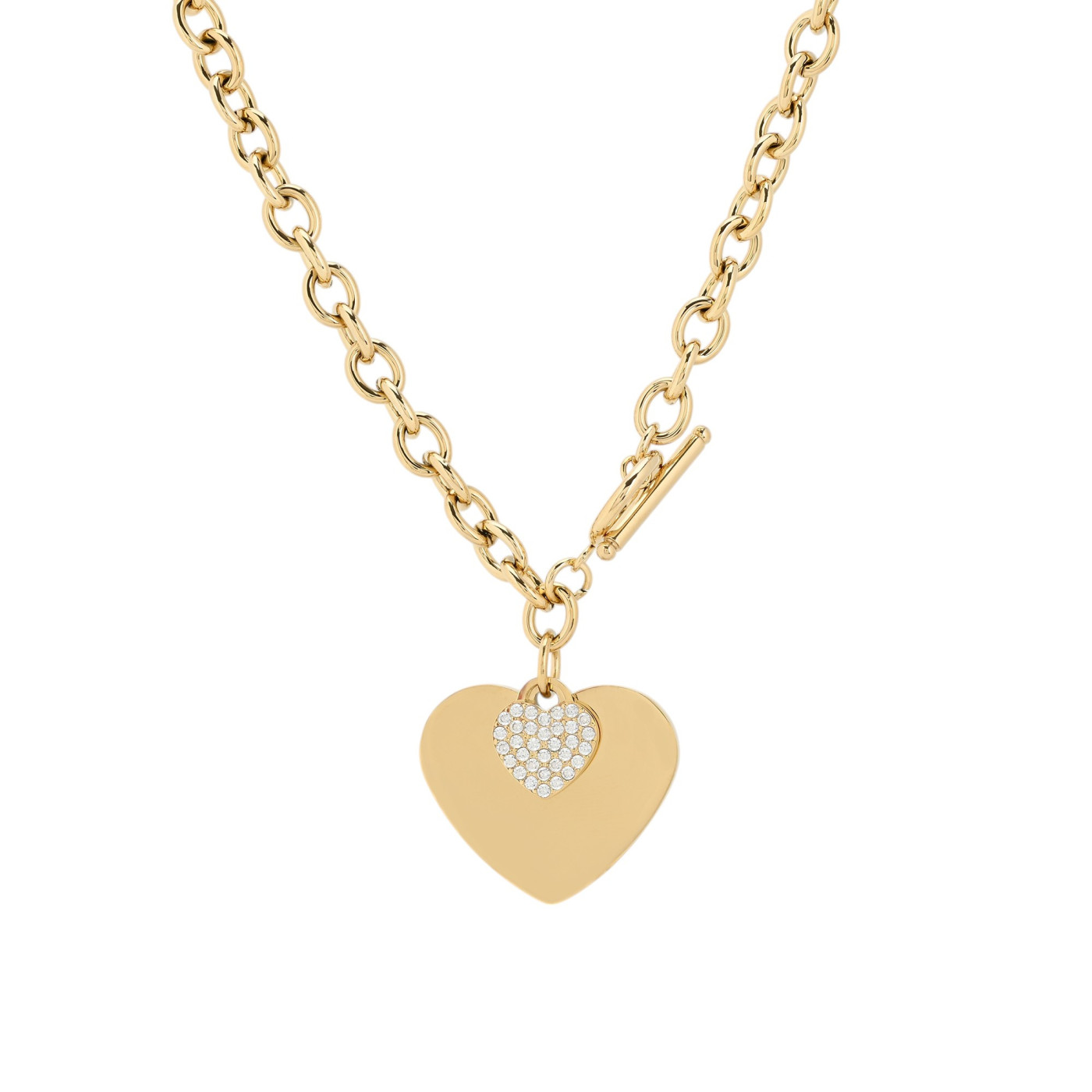 Collar Glamour con corazón