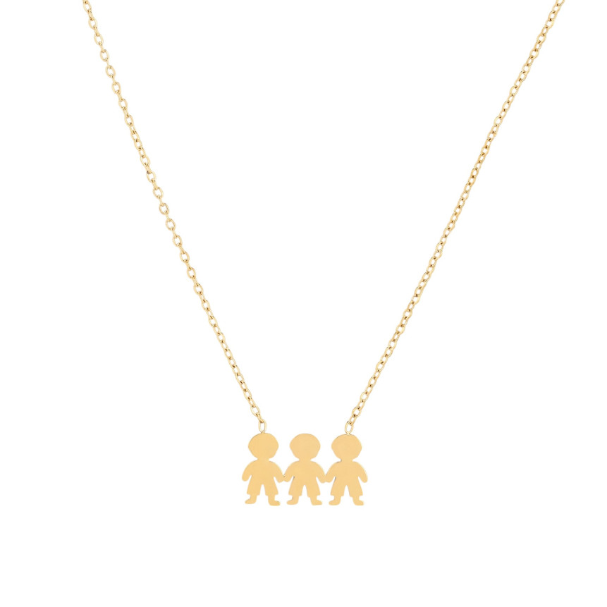 Collier Delicate trois garçons
