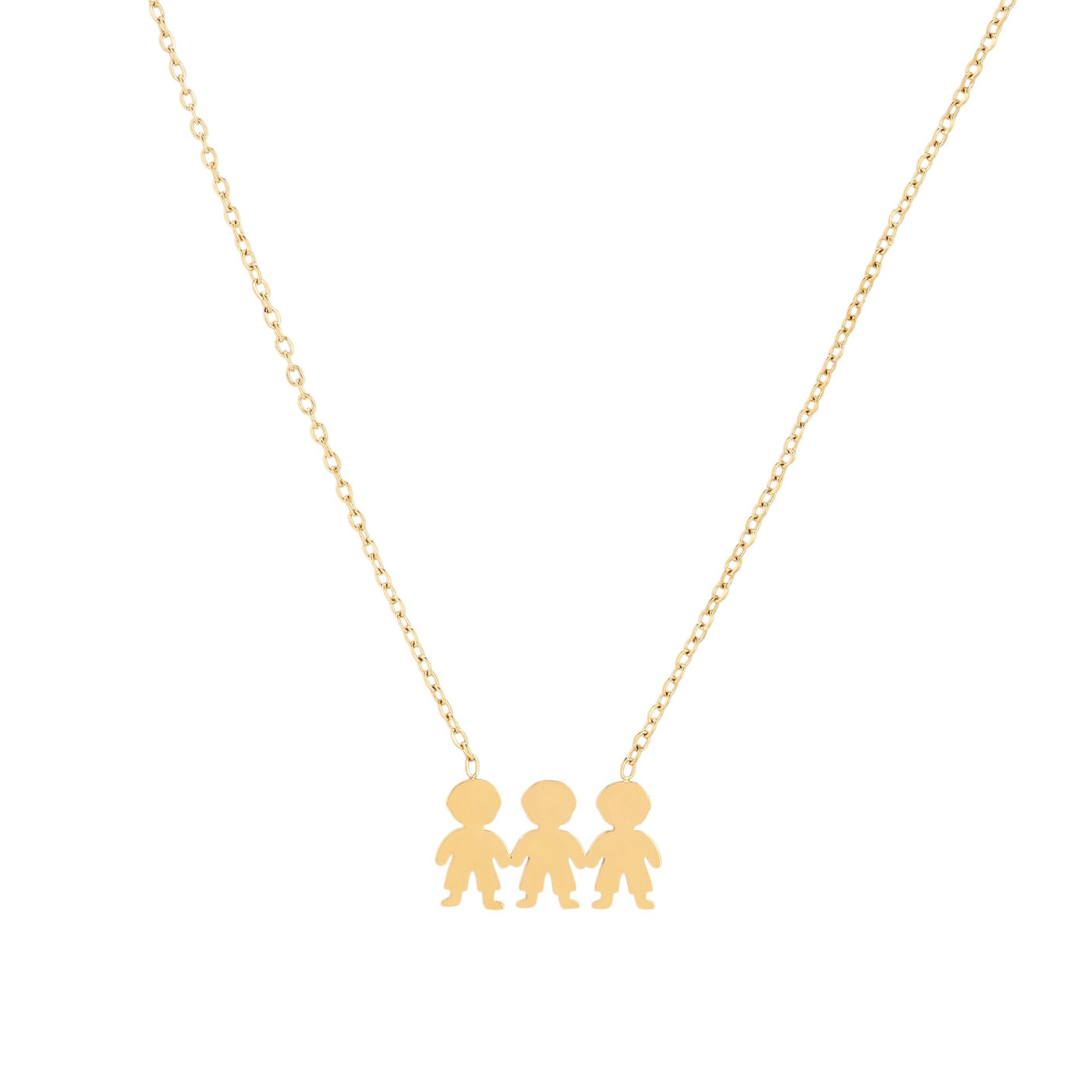 Collier Delicate trois garçons