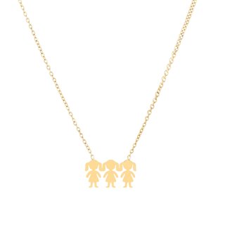 Colar Delicate três meninas