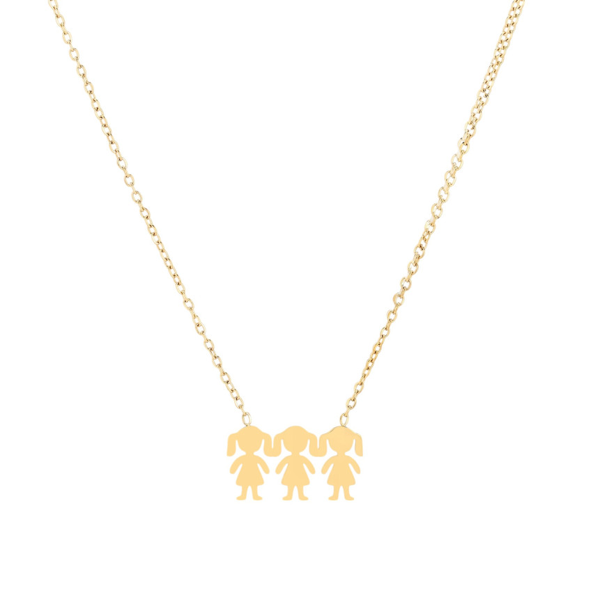 Collana Delicate tre bambine