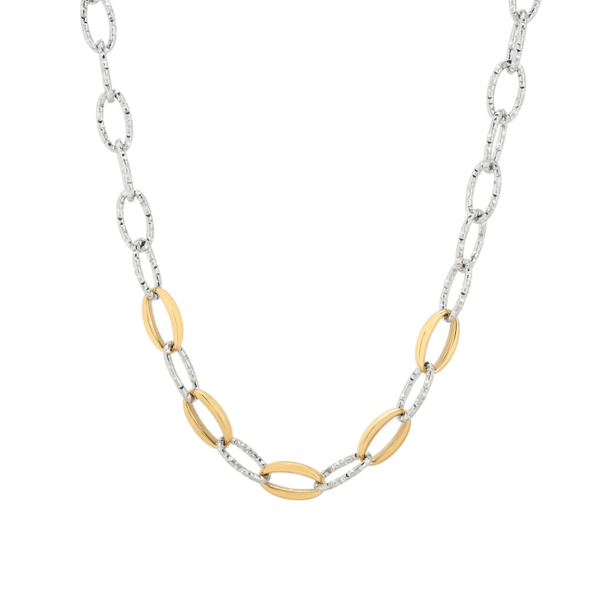 Colar Glamour malha multicor