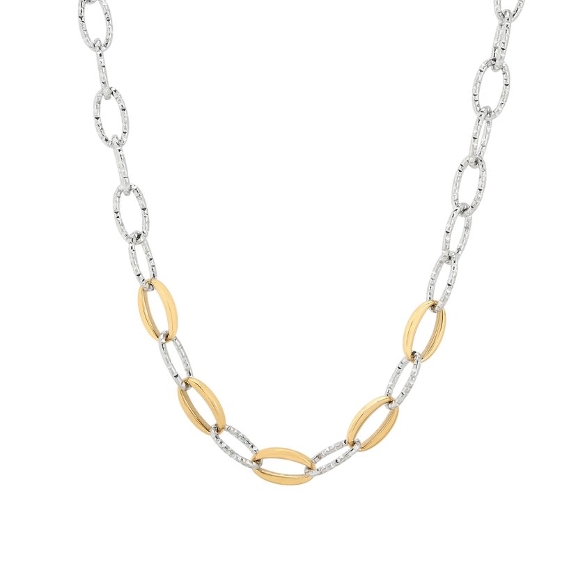 Glamour multicolor mesh necklace