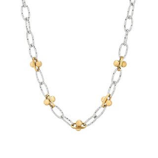 Glamour multicolor mesh necklace