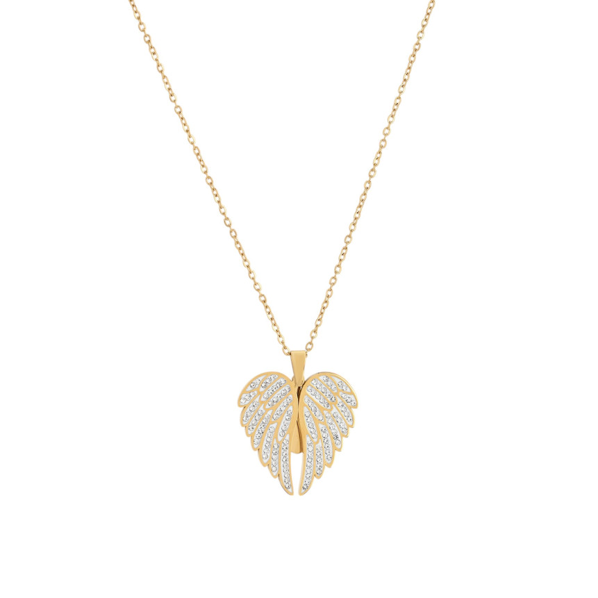 Collana Delicate ali per incisione