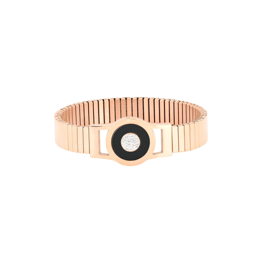 Pulseira Glamour grossa de elos