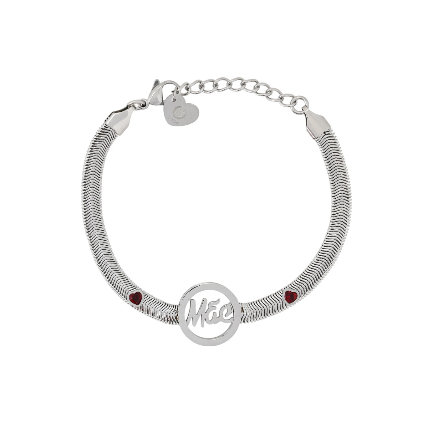 Glamour bracelet Mãe and hearts