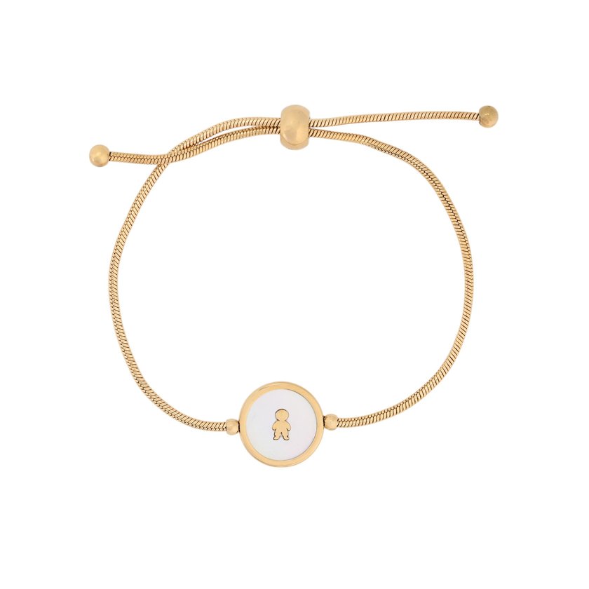 Adjustable Delicate bracelet with boy