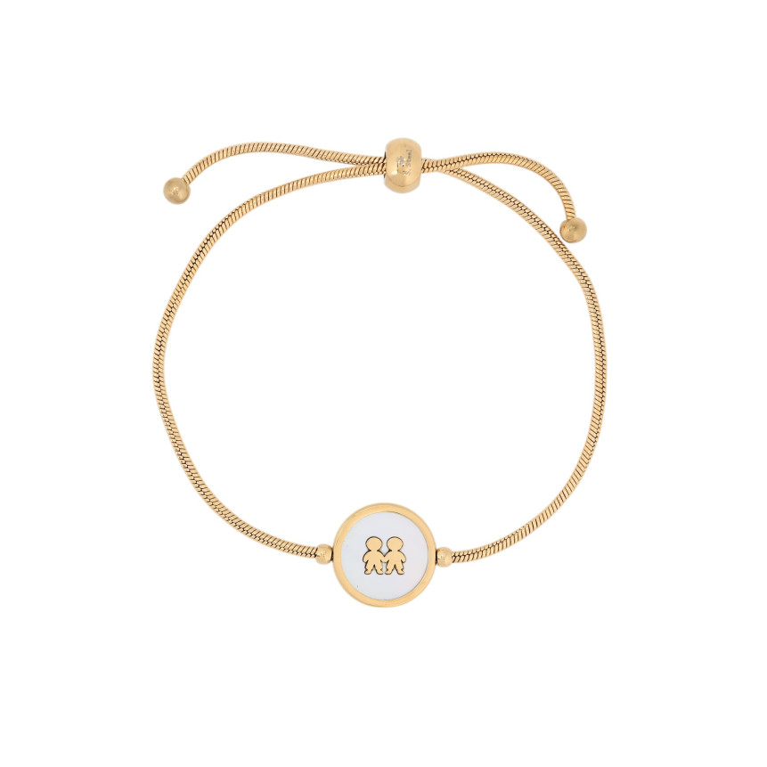 Bracelet Delicate avec deux garçons