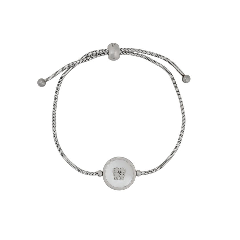 Delicate bracelet with two girls