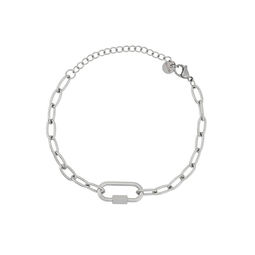 Steel bracelet linked GB
