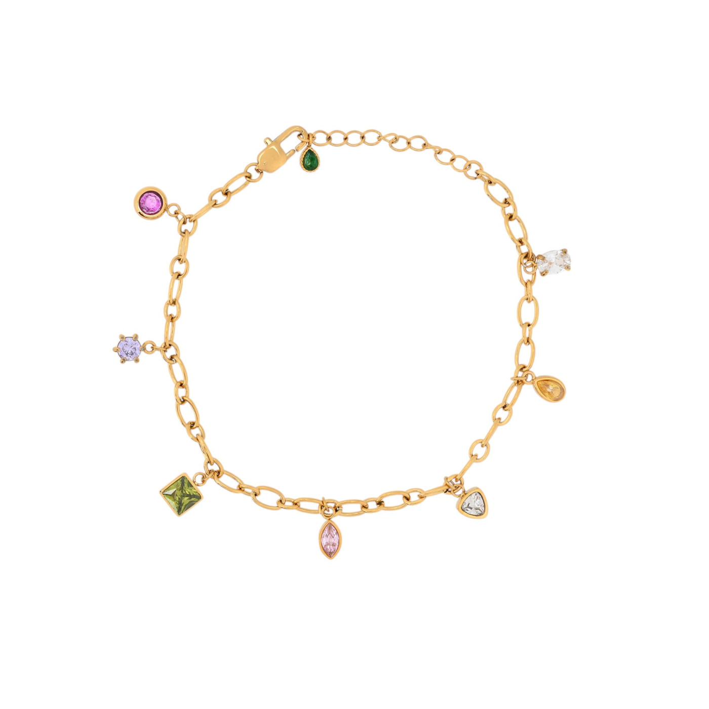 Pulseira Delicate com cristais naturais