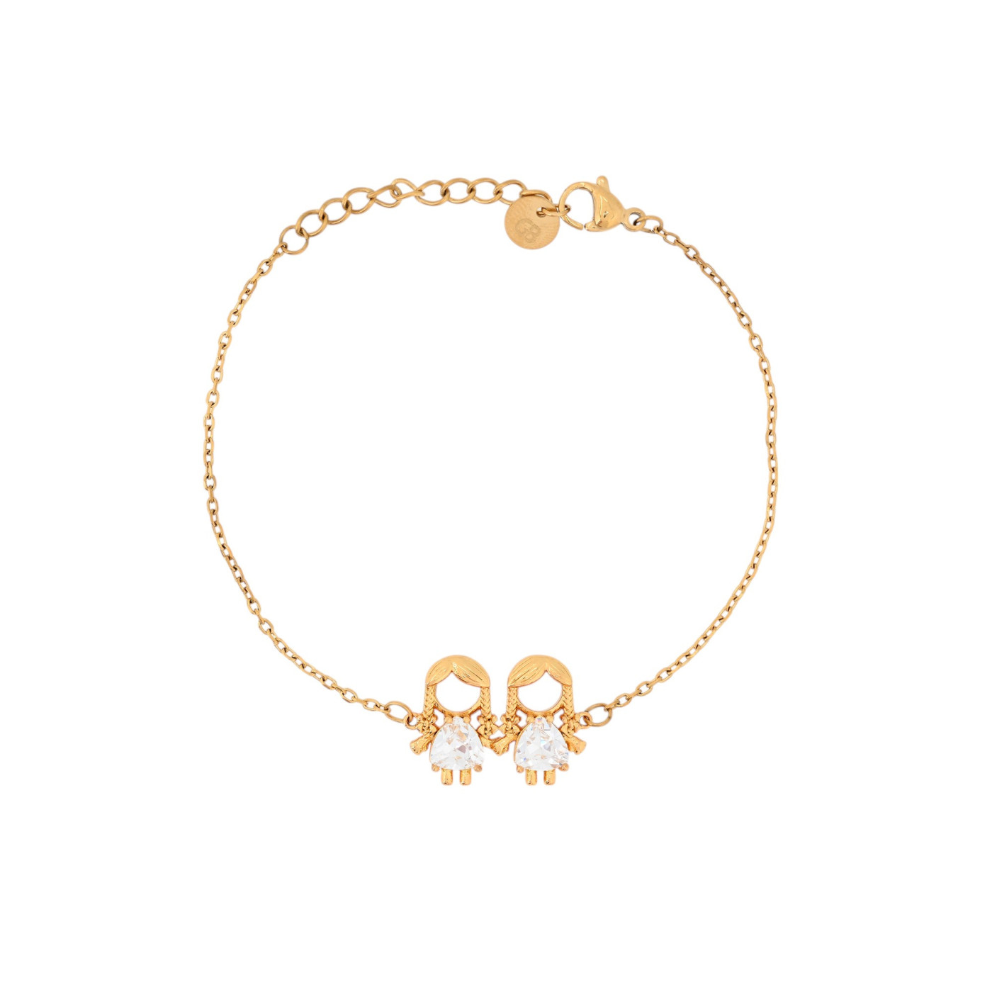 Pulseira BeLove com duas meninas