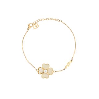 Bracciale a fiori con semigioiello brillante GB