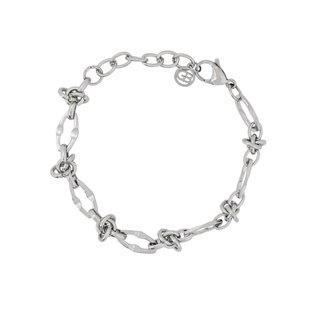 Bracciale in acciaio intrecciate GB