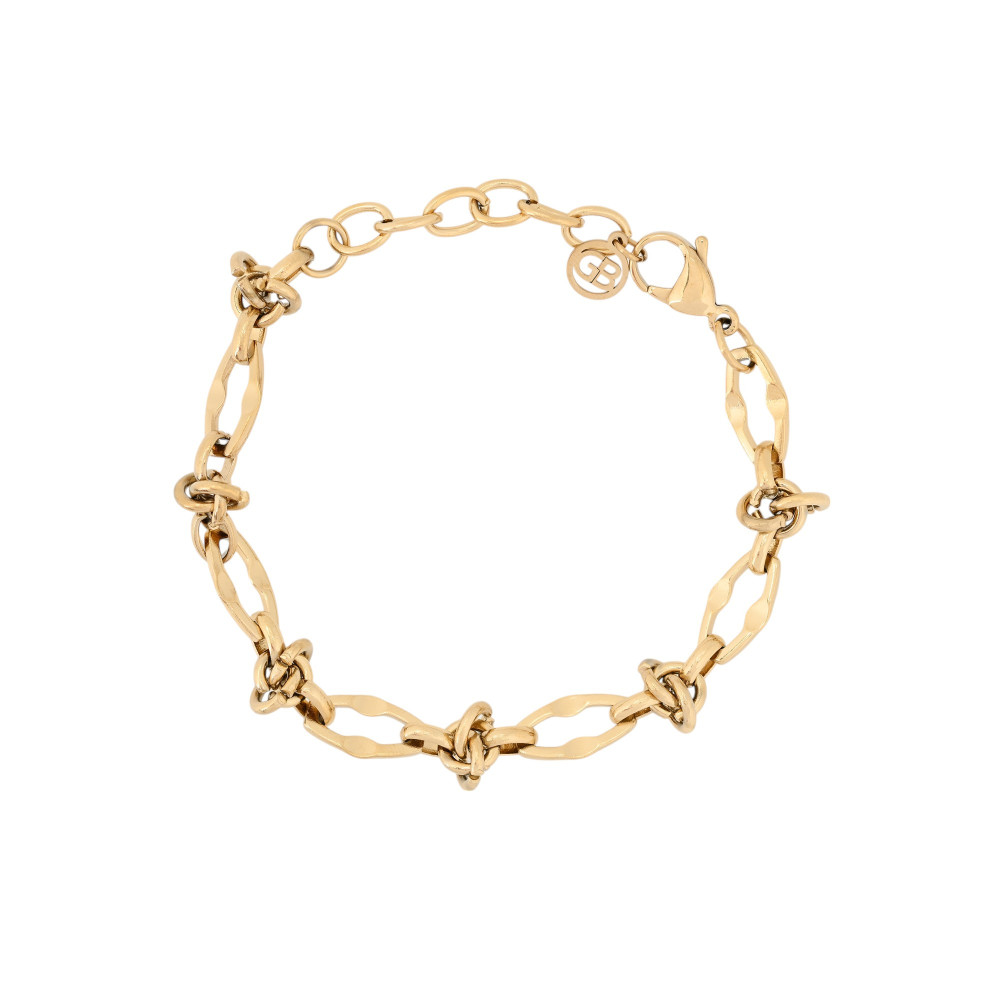 Bracciale in acciaio intrecciate GB