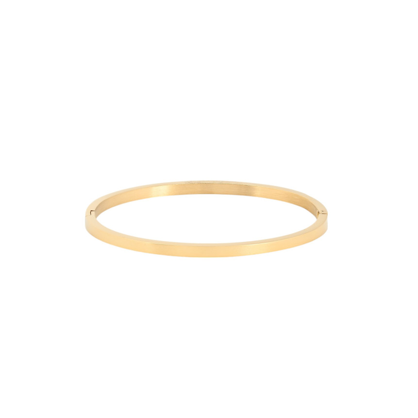 Pulseira rígida básica aço GB