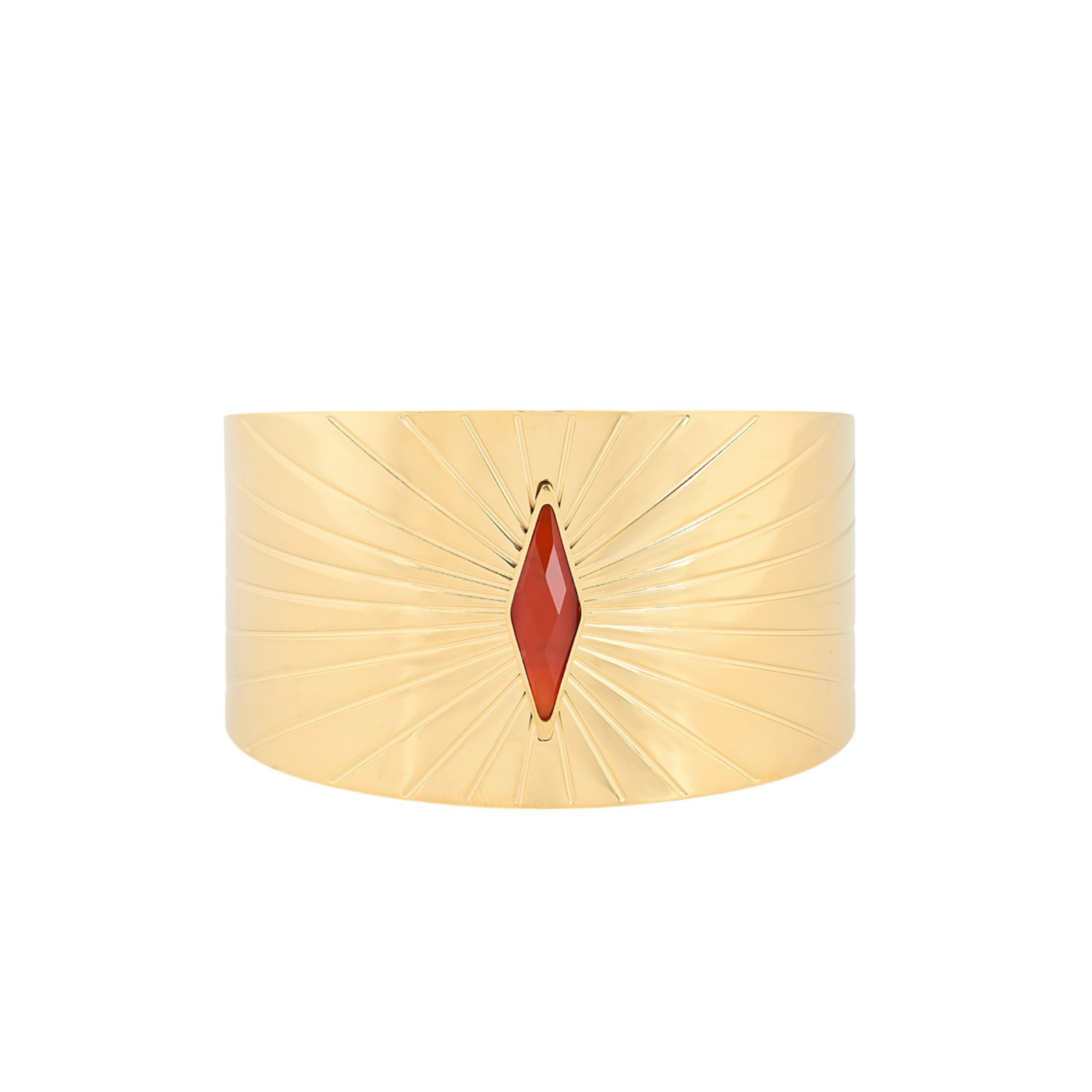 Bracciale rigida acciaio losanga GB
