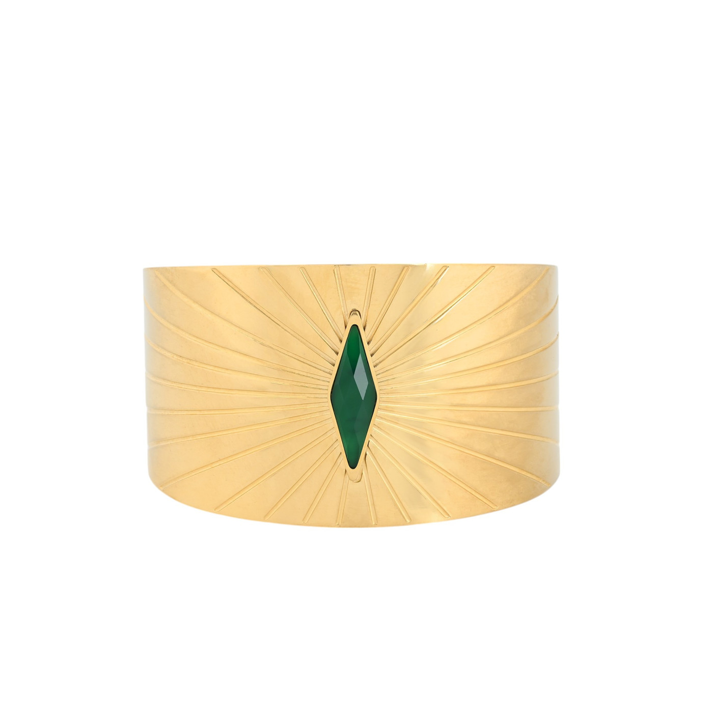 Bracciale rigida acciaio losanga GB