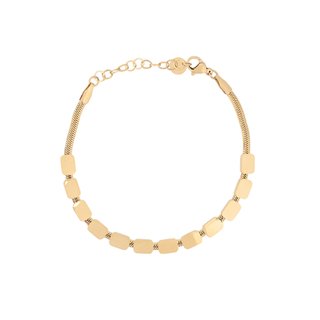 Square steel bracelet GB