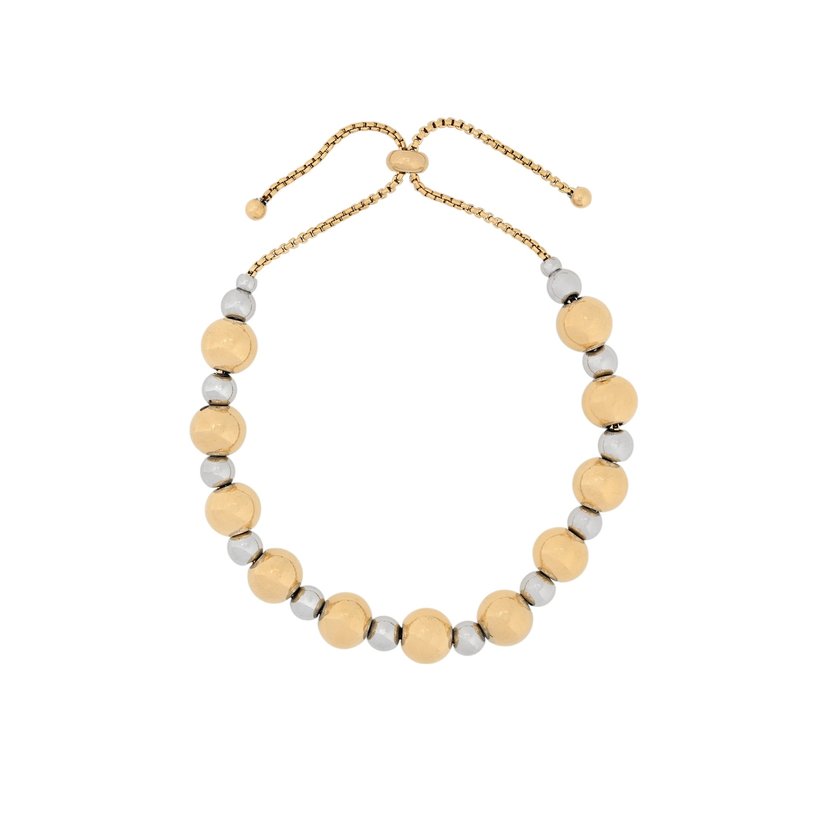 Bracelet in steel balls with different dimensions GB