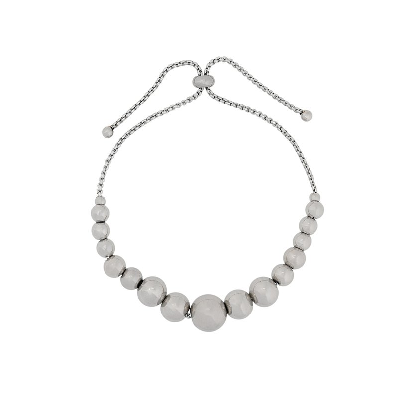 Pulsera de acero bolas GB