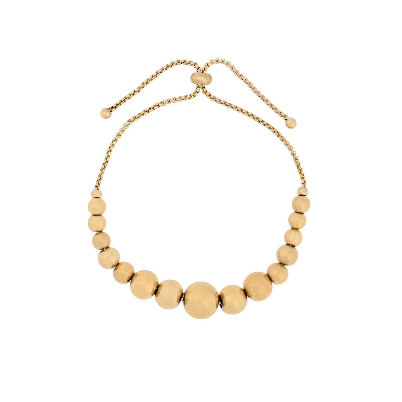 Bracelet en acier boules GB