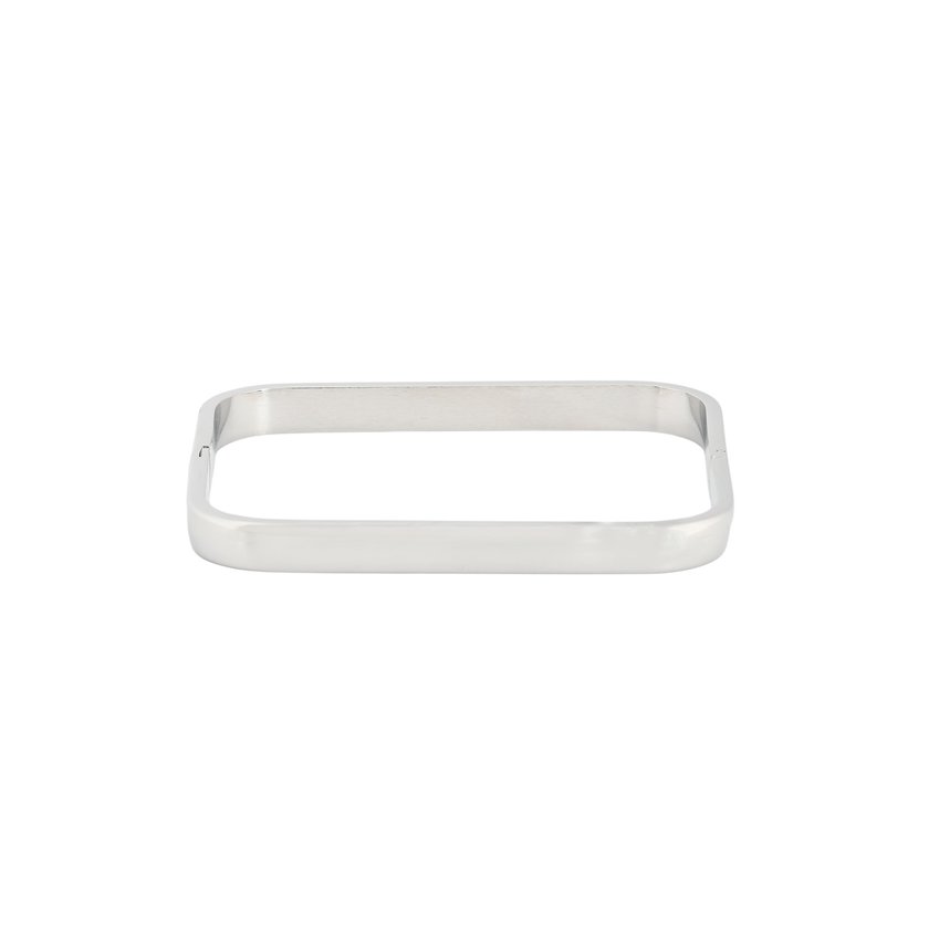 Square stainless steel bracelet